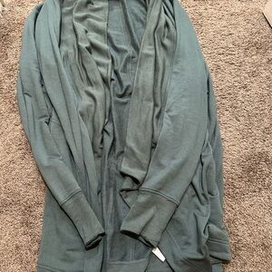 Athleta Pranayama Slate Blue Grey Cardigan